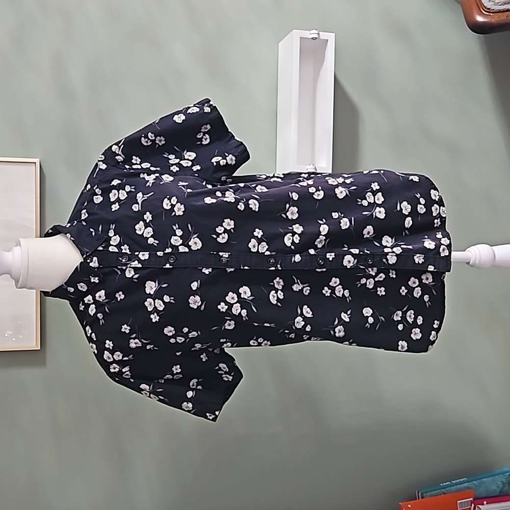 Mens short sleeved button up